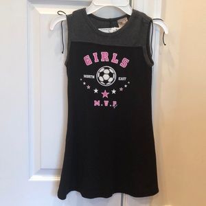 So Fun girls size 6 soccer tank dress